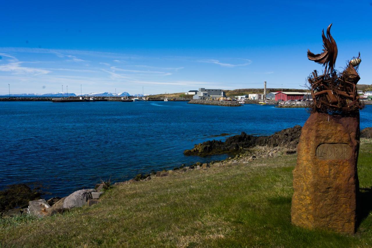 Salthus Guesthouse Skagastrond Exterior foto